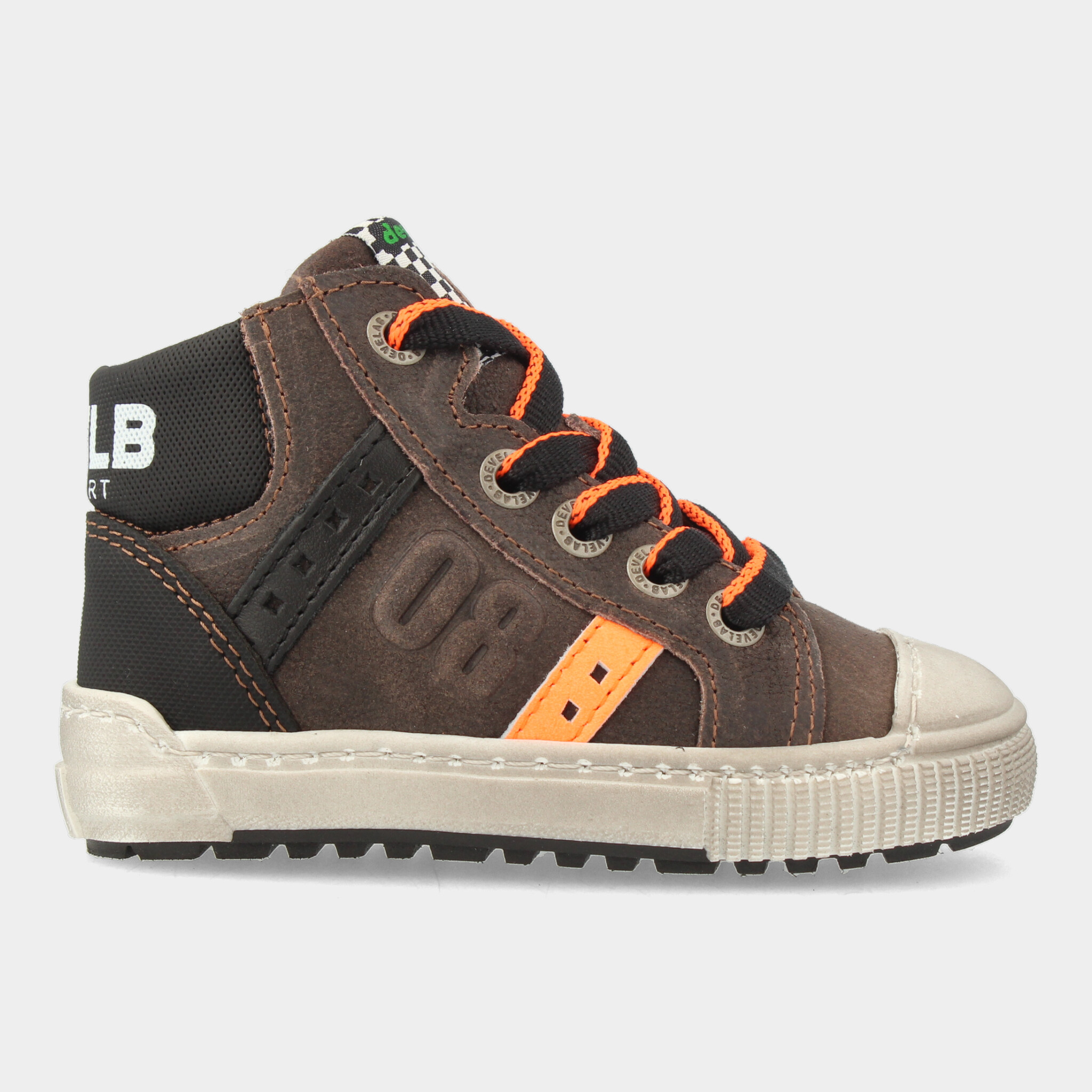 Hoge Grijze Sneakers | Develab 45661
