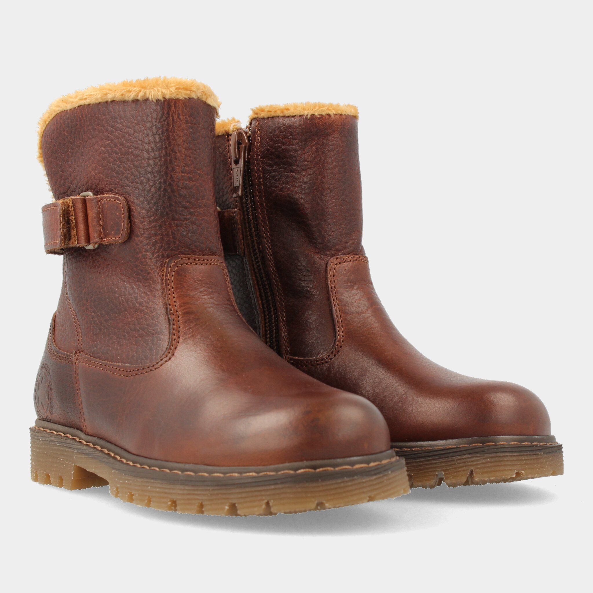 Cognac Boots | Develab 41965