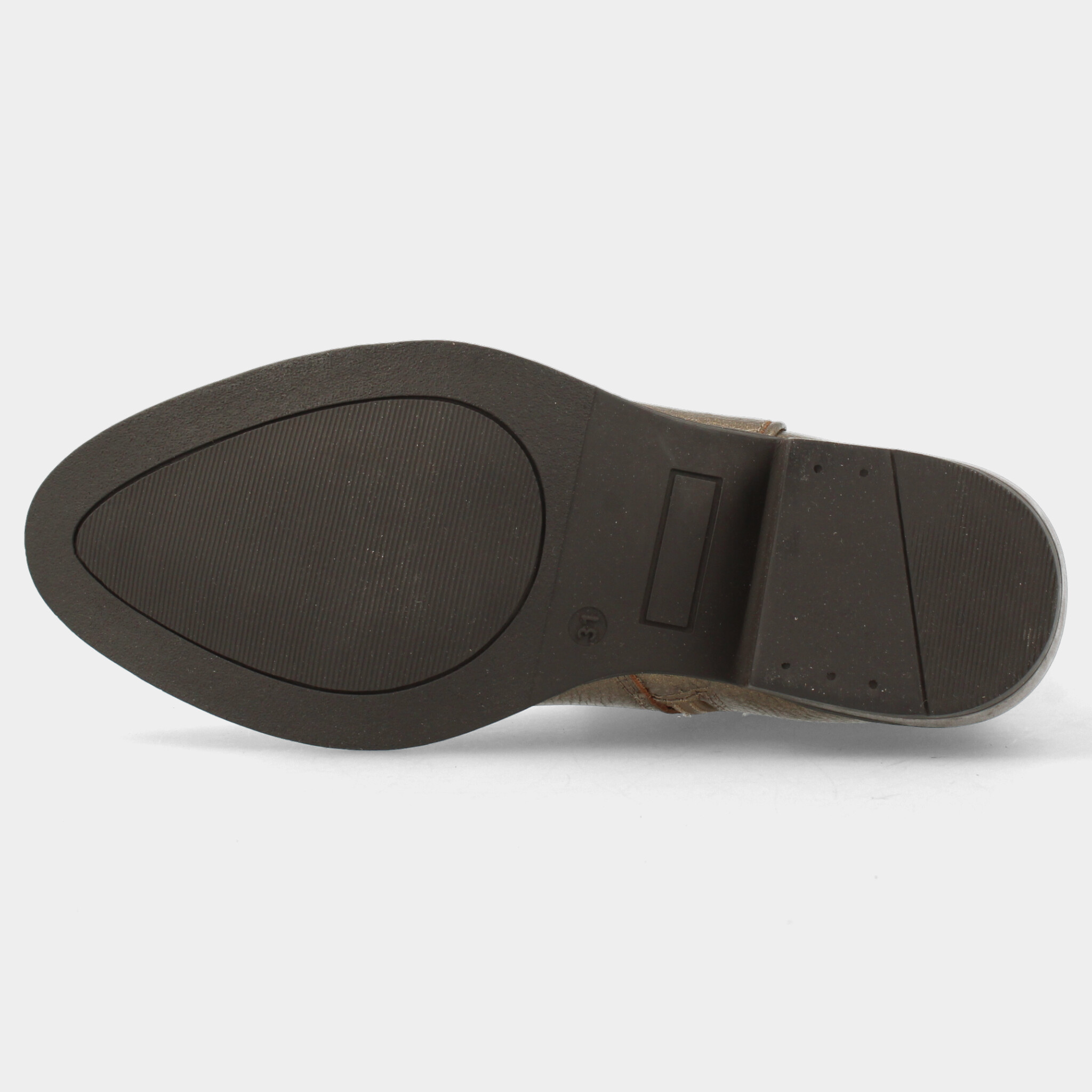 Gouden hoge western boot voor meisjes  | 44374
