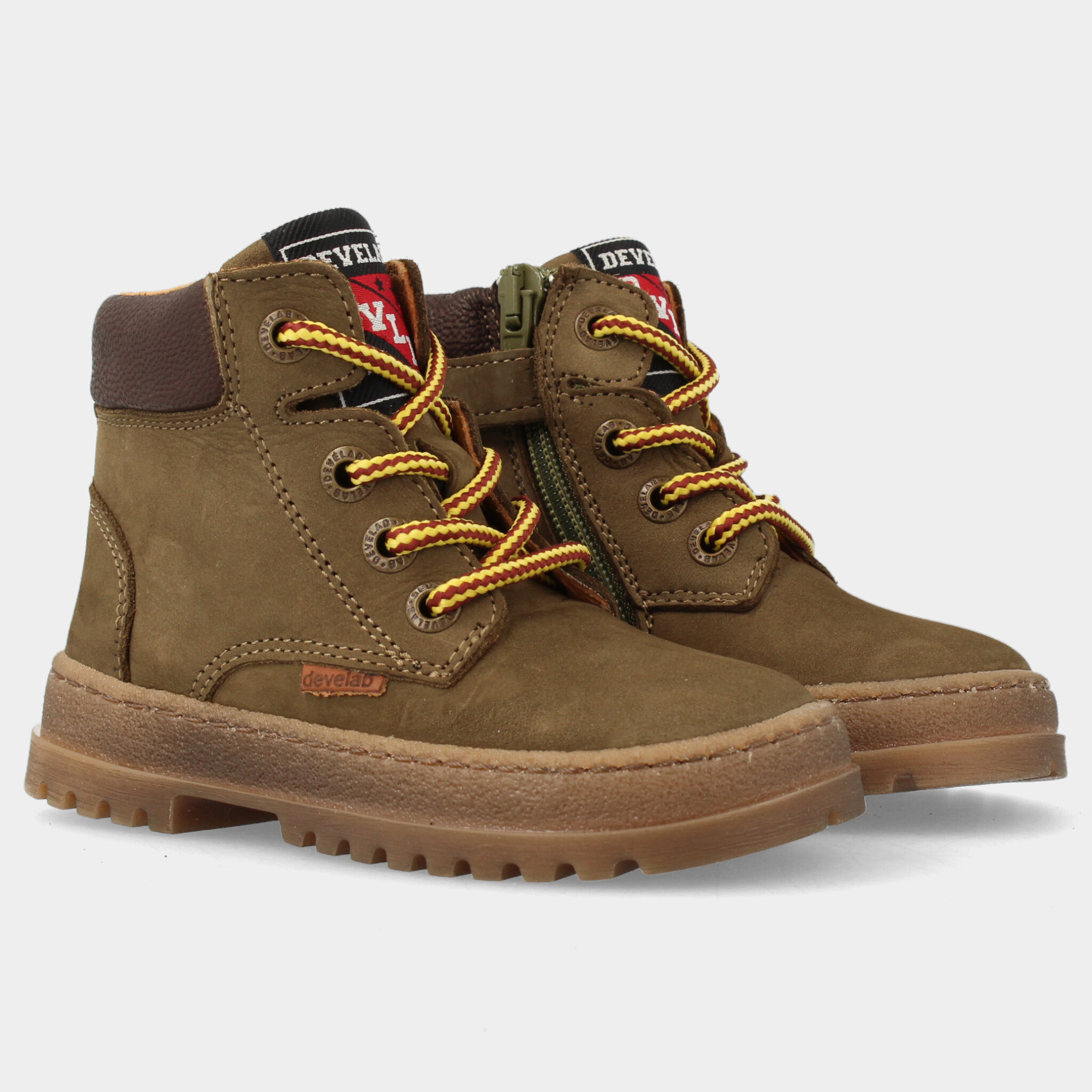 Kaki boot voor jongens  | 45161