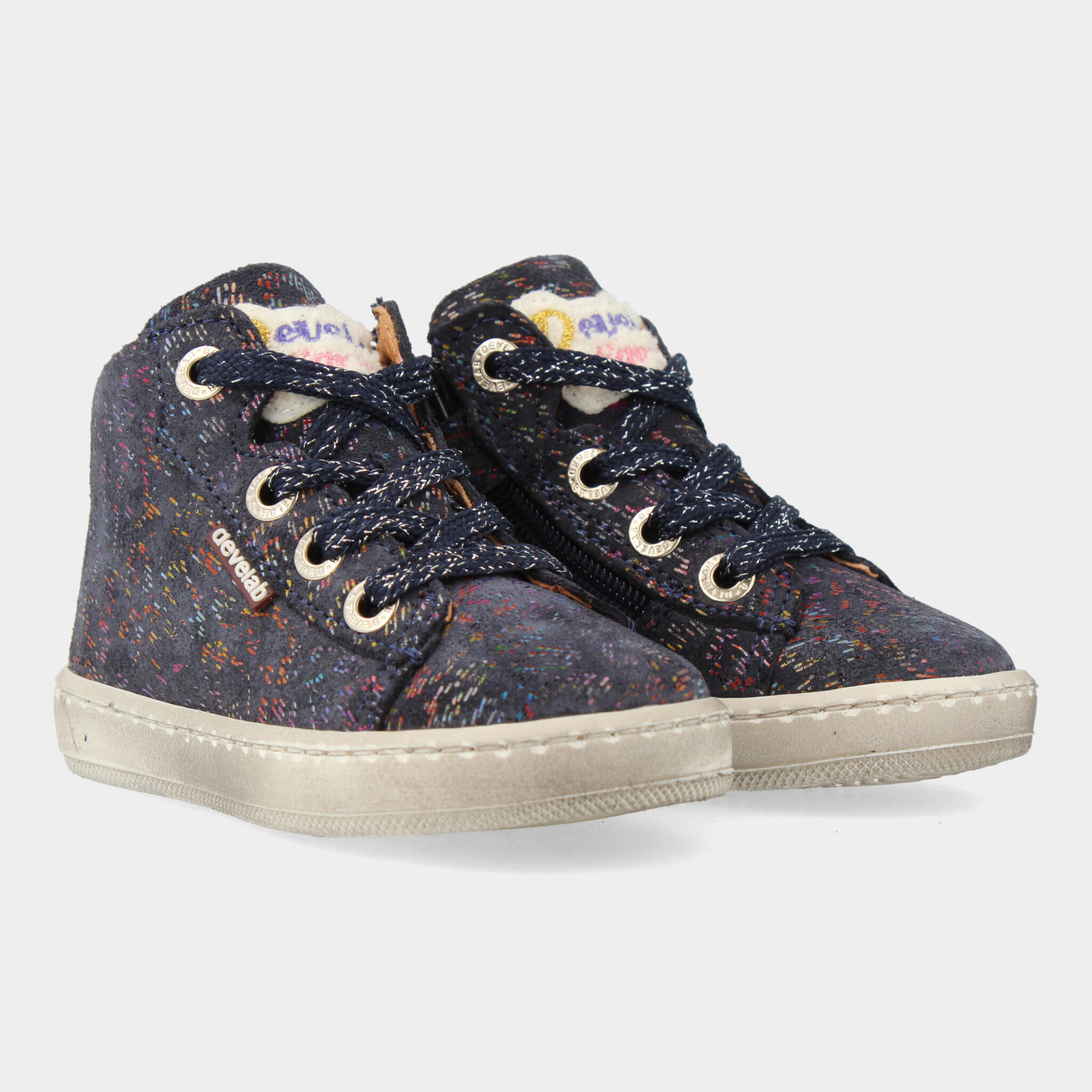 Hoge Blauwe Sneakers | Develab 41422