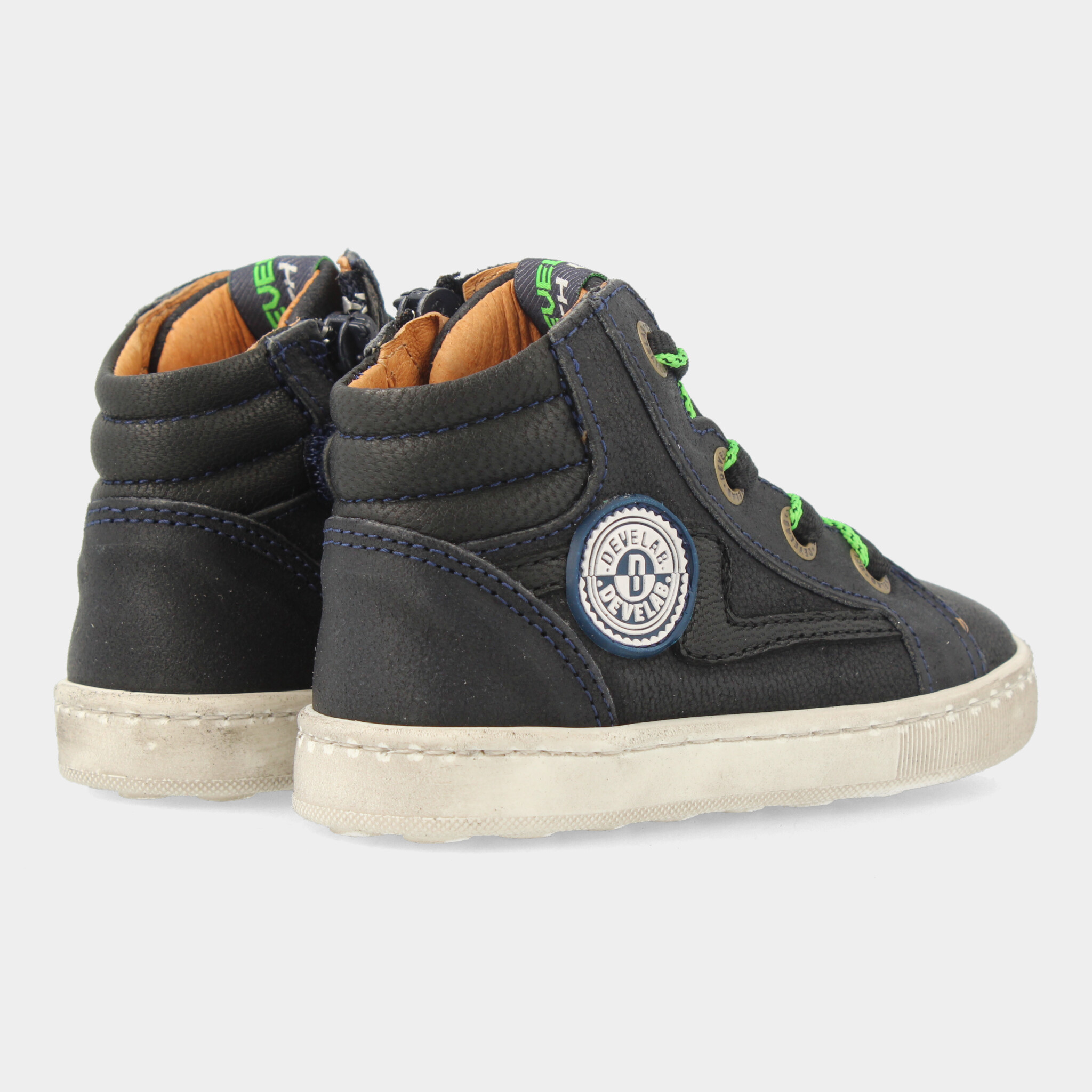 Hoge Blauwe Sneakers | Develab 45633