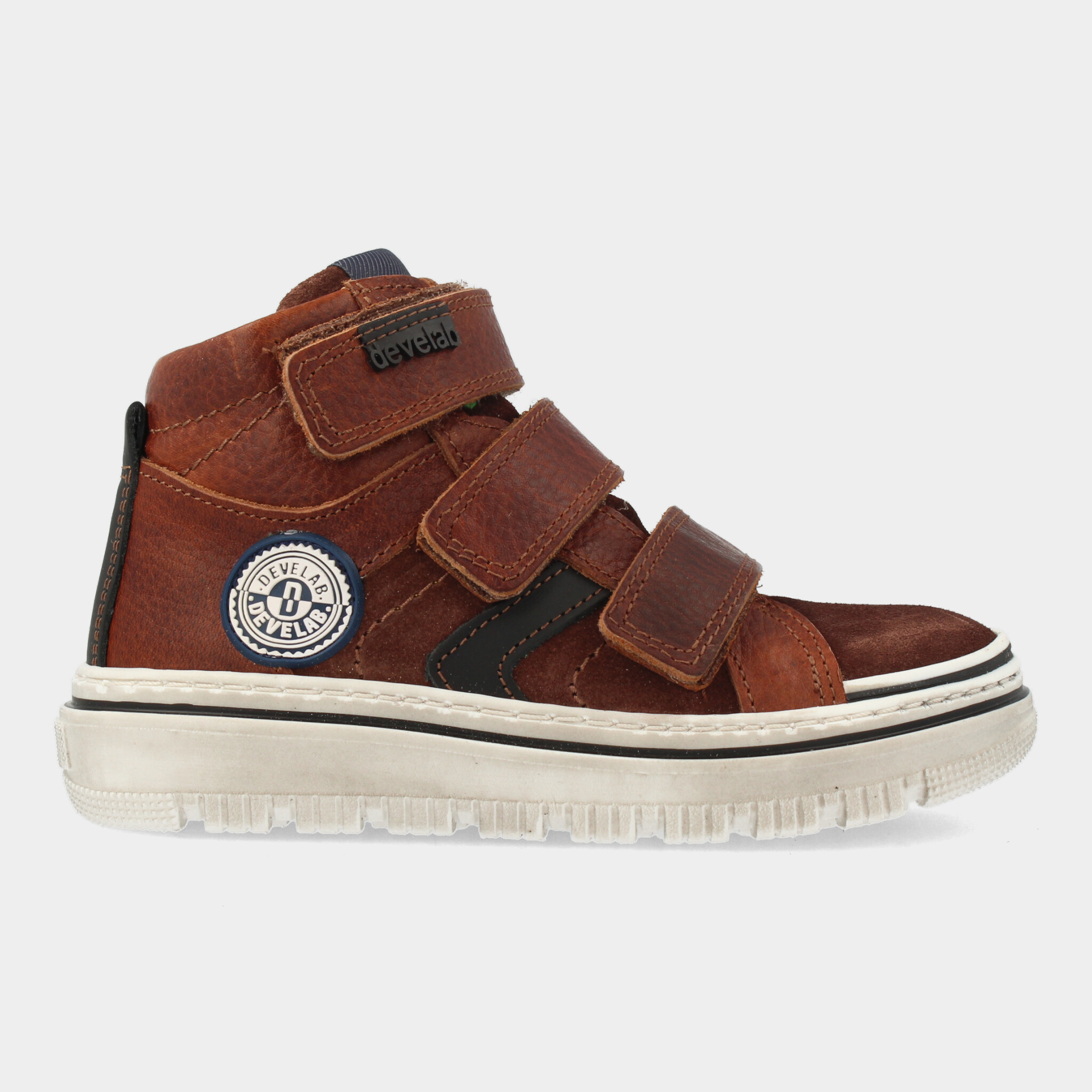 Hoge Cognac Sneakers | Develab 45705