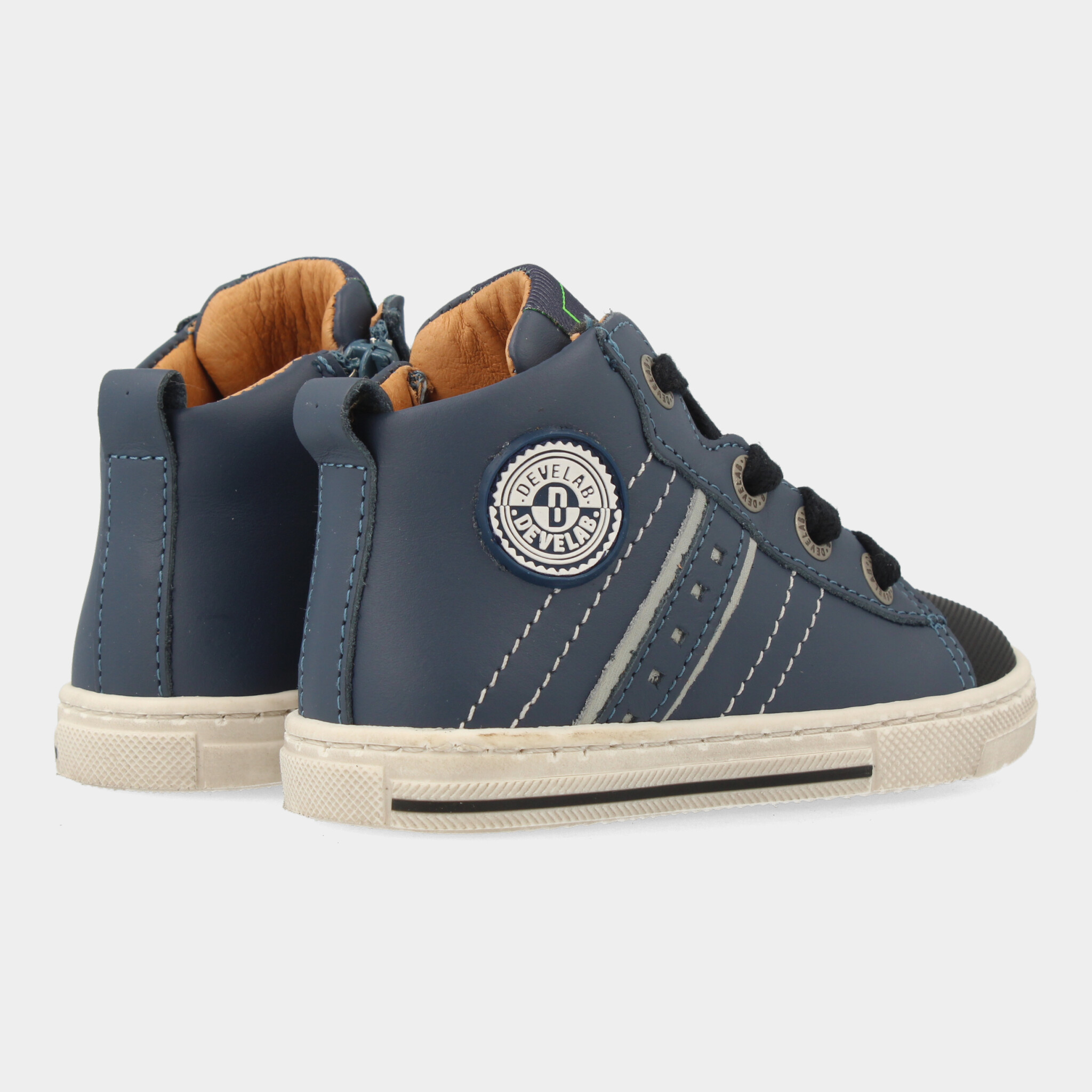 Hoge Blauwe Sneakers | Develab 45637