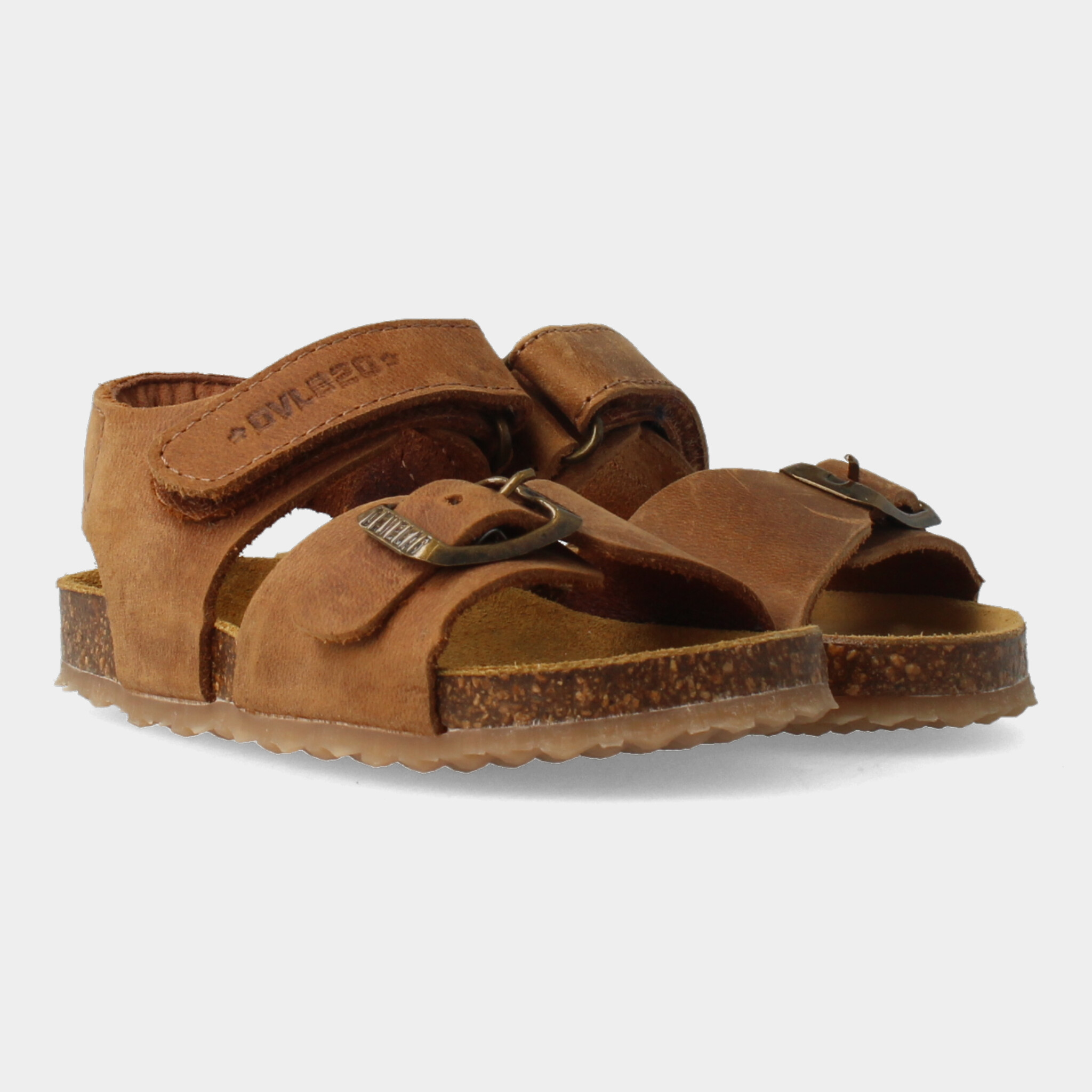 Cognac Sandalen | Develab 48195