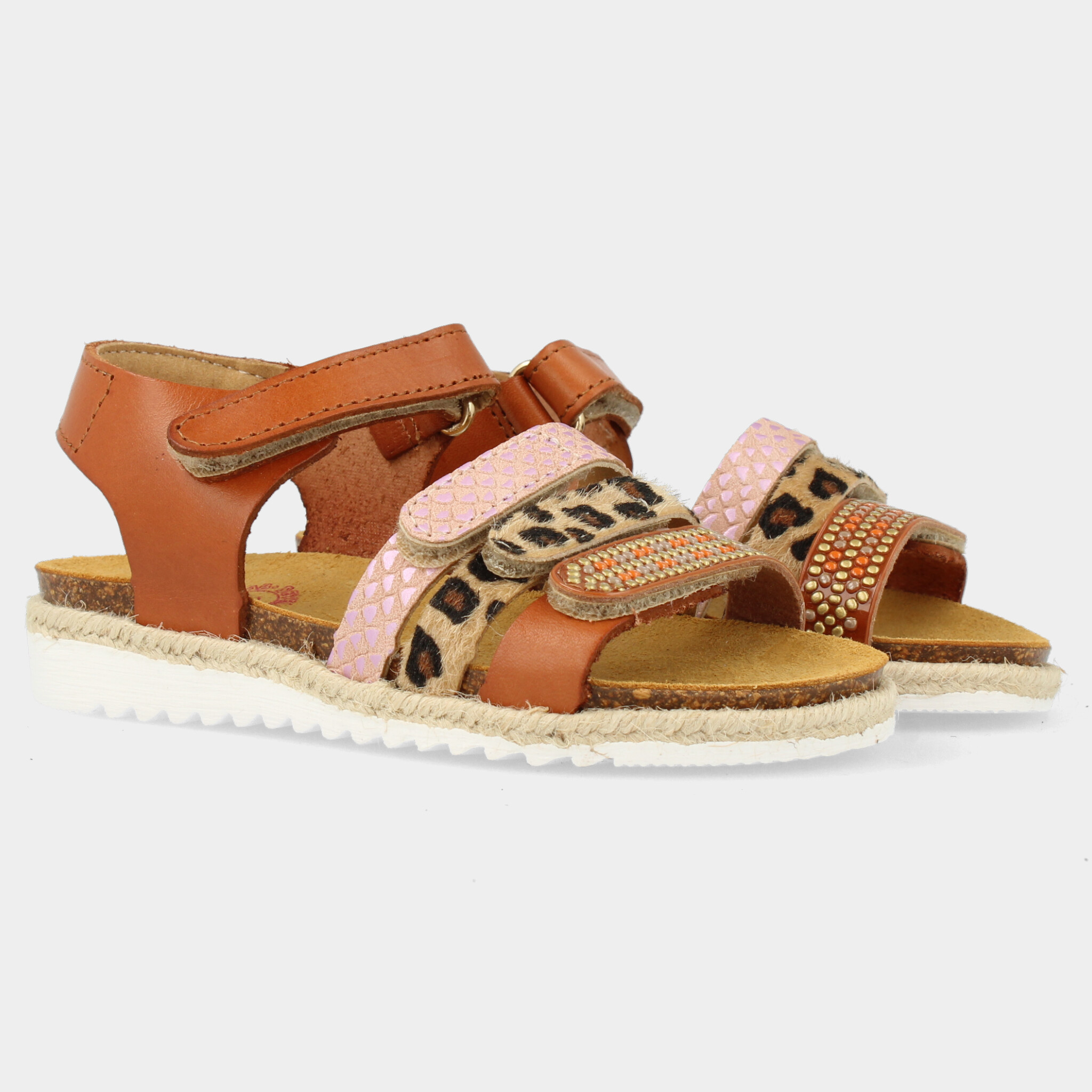 Cognac sandalen | 48526