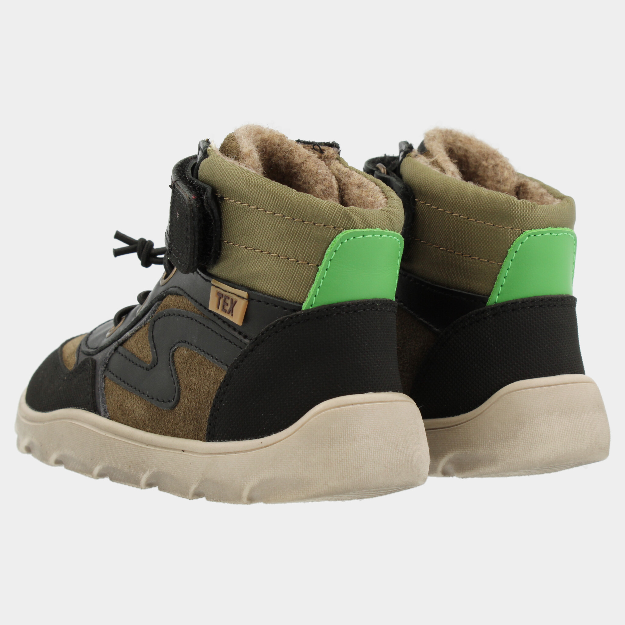 Kaki barefoot schoenen  | 45233