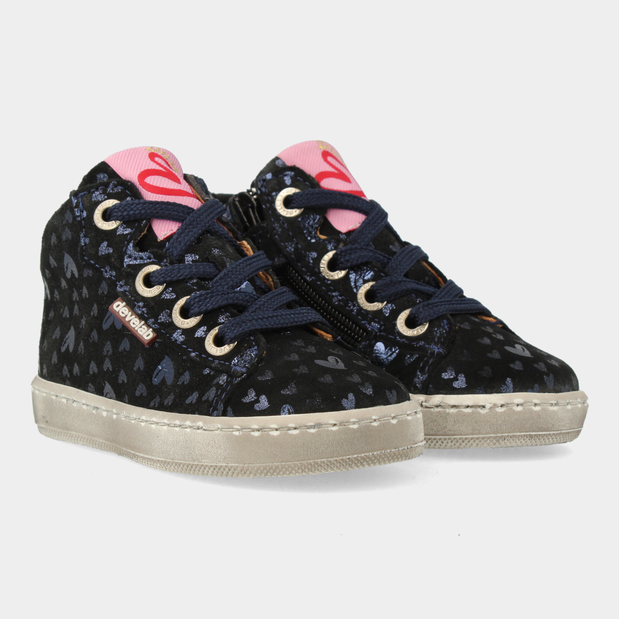 Hoge Blauwe Sneakers | Develab 41426