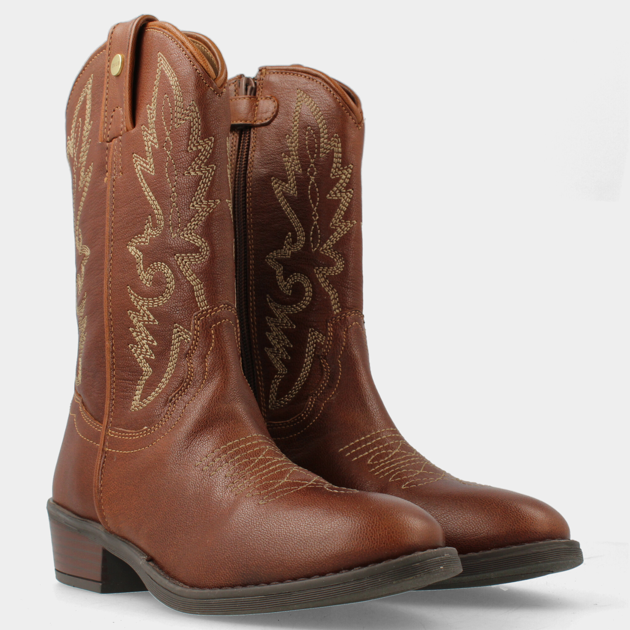 Cognac cowboylaarzen | 44308