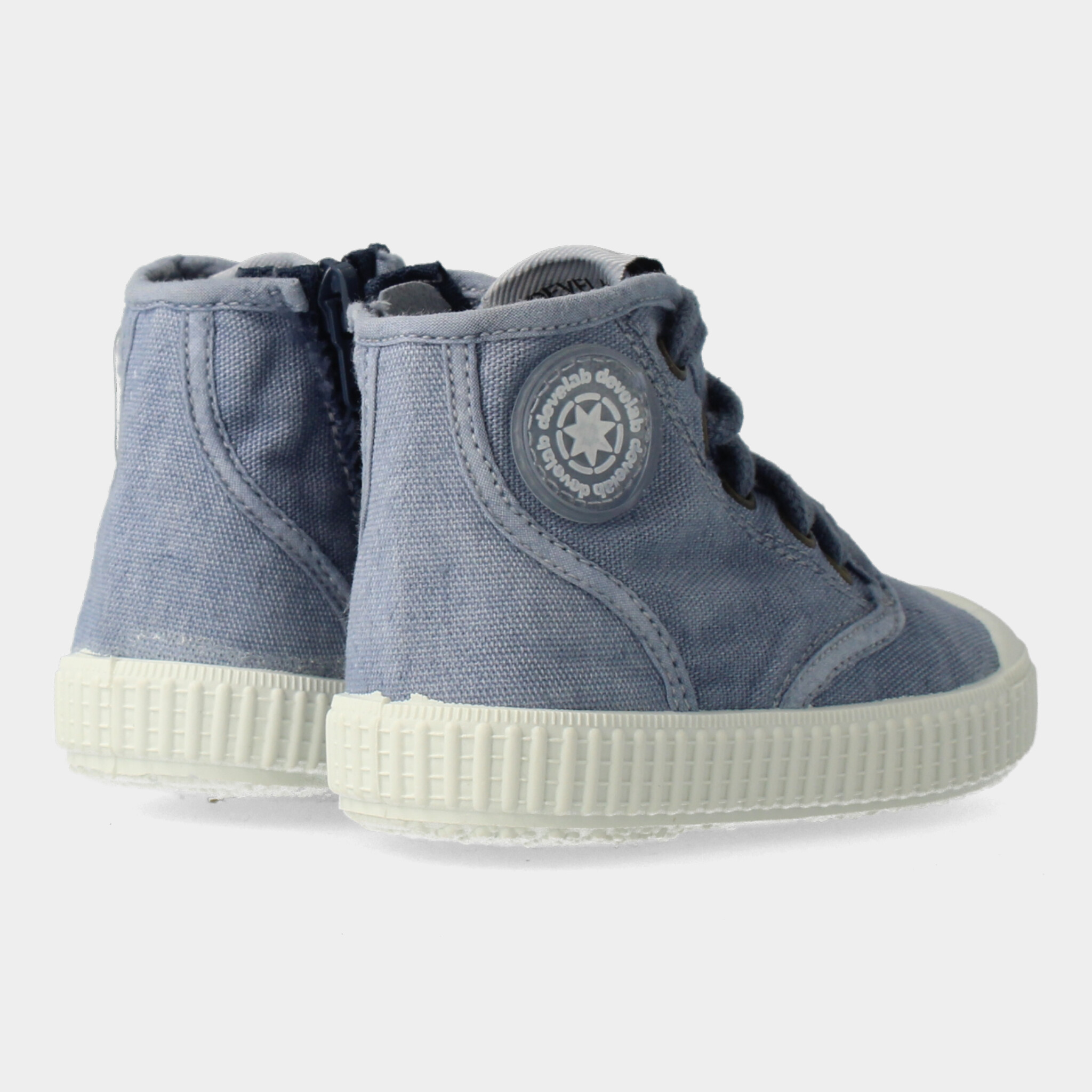 Hoge Blauwe Sneakers | Develab 44227
