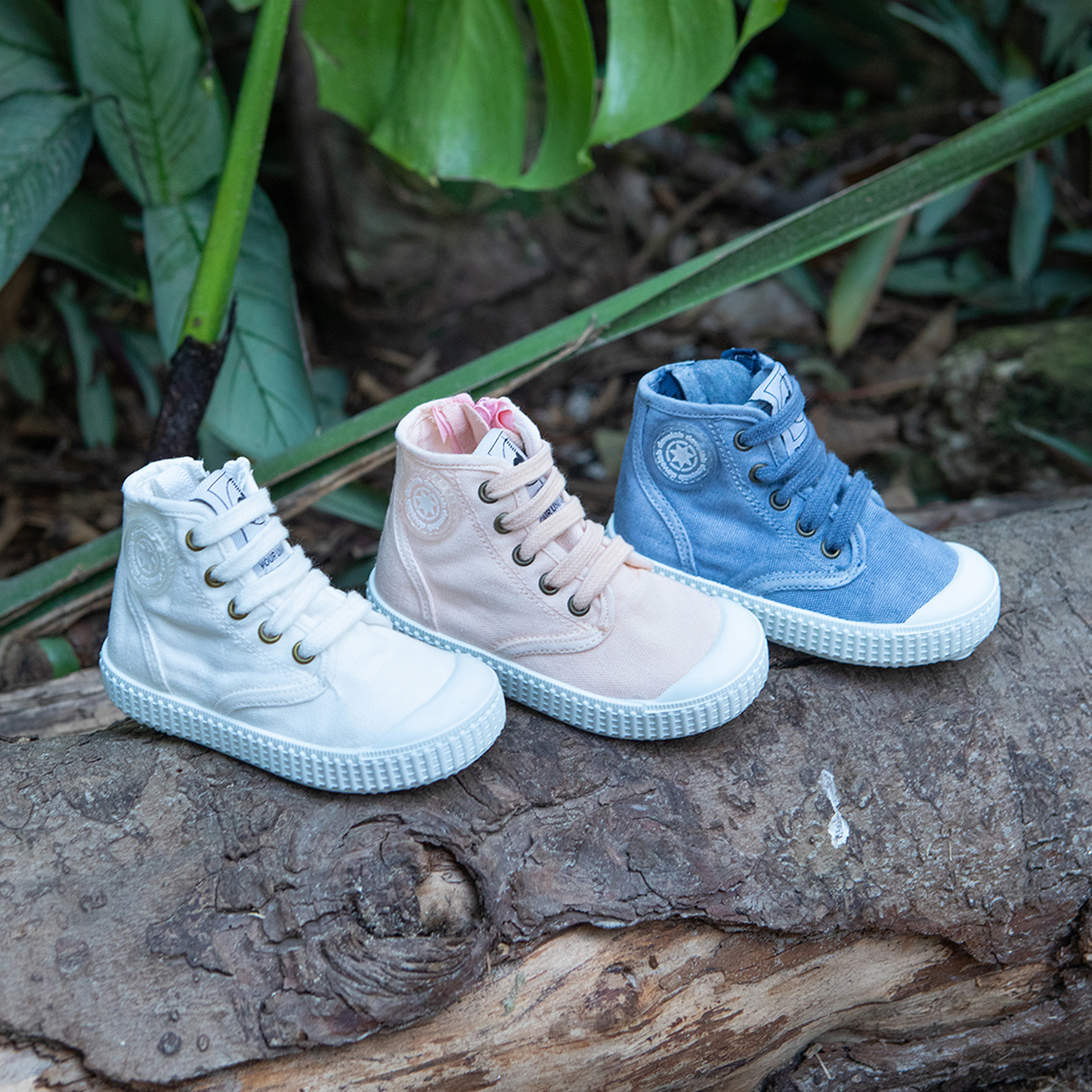 Hoge Blauwe Sneakers | Develab 44227