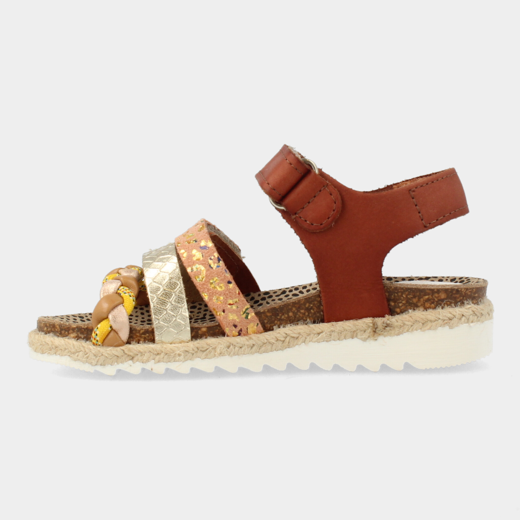 Cognac sandalen | 49000