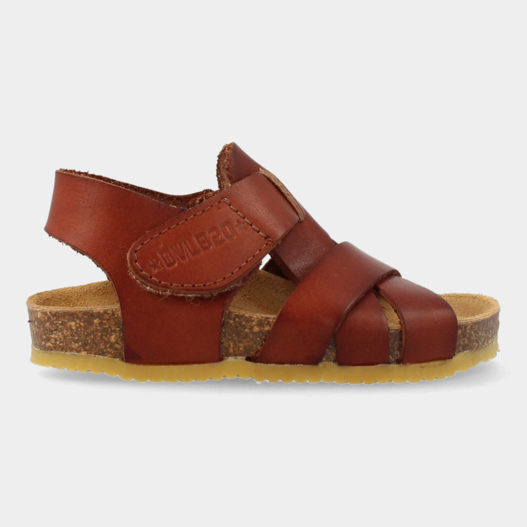 Cognac sandalen |  49007