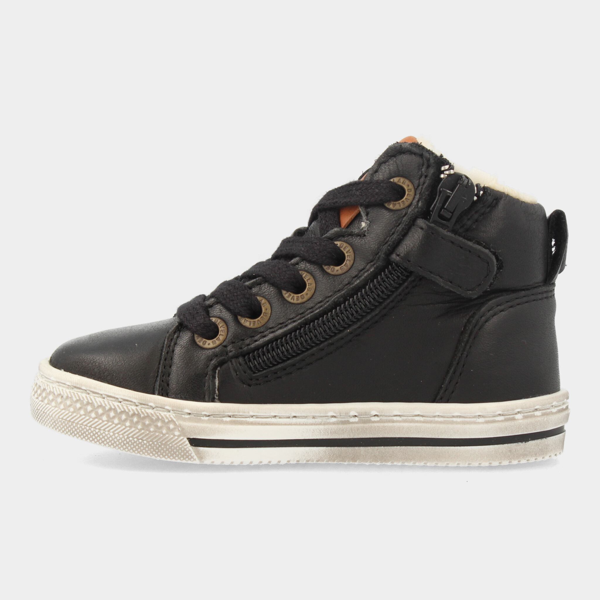Hoge Zwarte Sneakers | Develab 45667